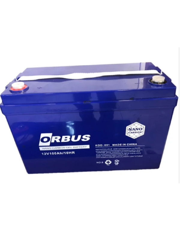ORBUS 100ah 12v Jel Akü