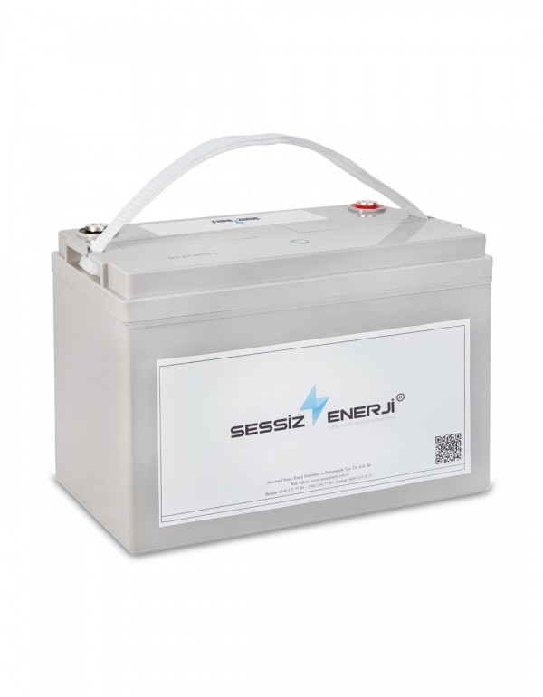 25.6V 104AH LifePo4 Prizmatik Lityum Akü 2660WH B...