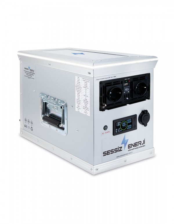 Sessiz S10 M100 Lityum 1kw 1.2kw